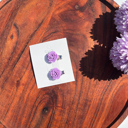 Sweet Blossom Mini Hair Clips – Set of 2