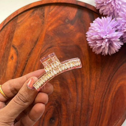 Crystal Arc Luxe Claw Clip - 6cm Medium