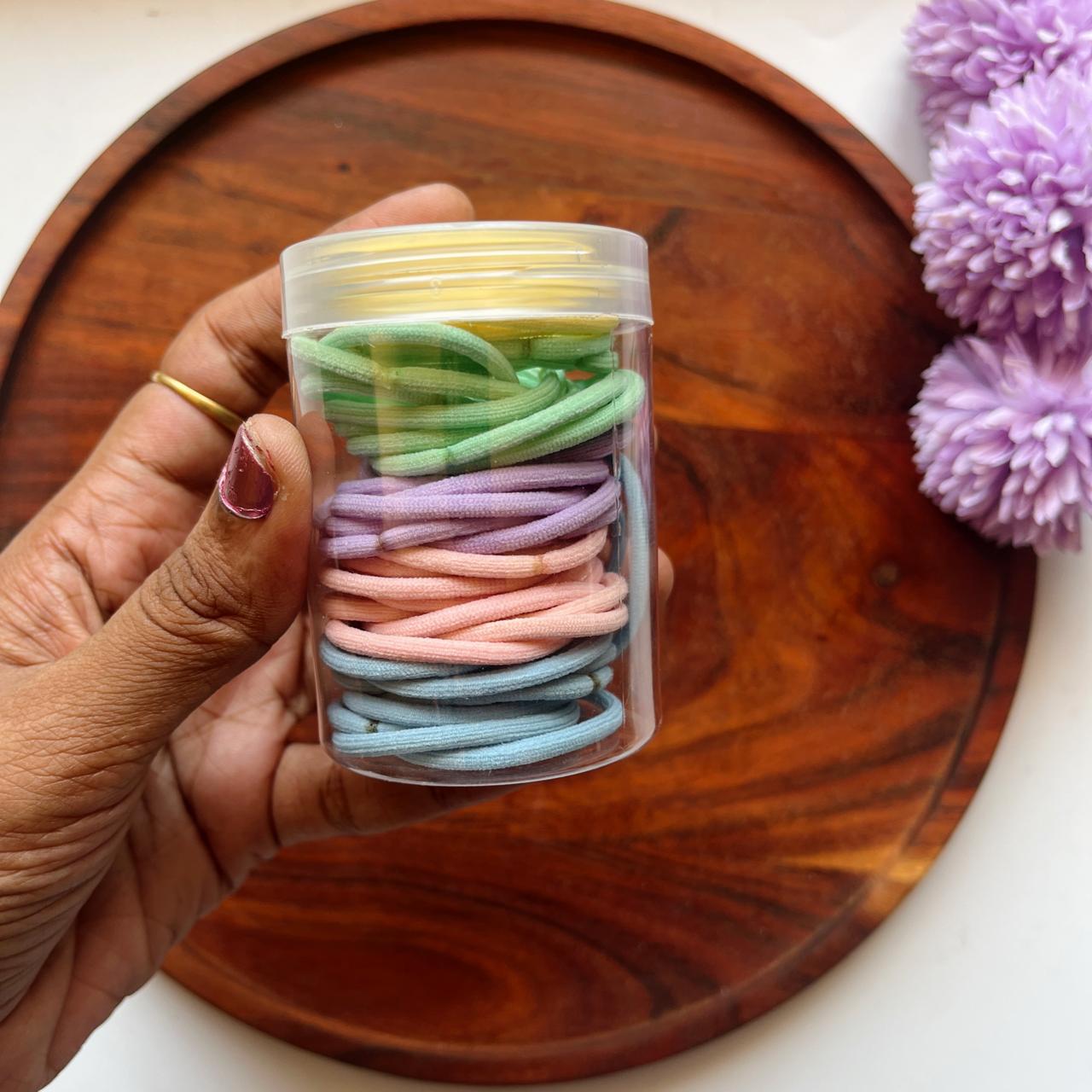 Pastel Breeze Hair Tie Set -1 box
