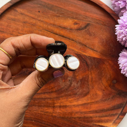 Midnight Marble Claw Clip- 5cm Small to Medium
