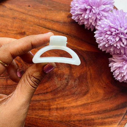 Pastel Arc Mini Claw Clip- 5cm Small to Medium