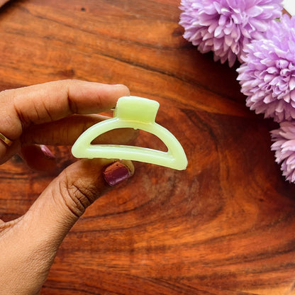 Pastel Arc Mini Claw Clip- 5cm Small to Medium