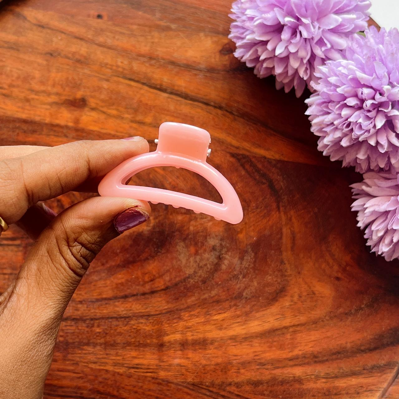 Pastel Arc Mini Claw Clip- 5cm Small to Medium