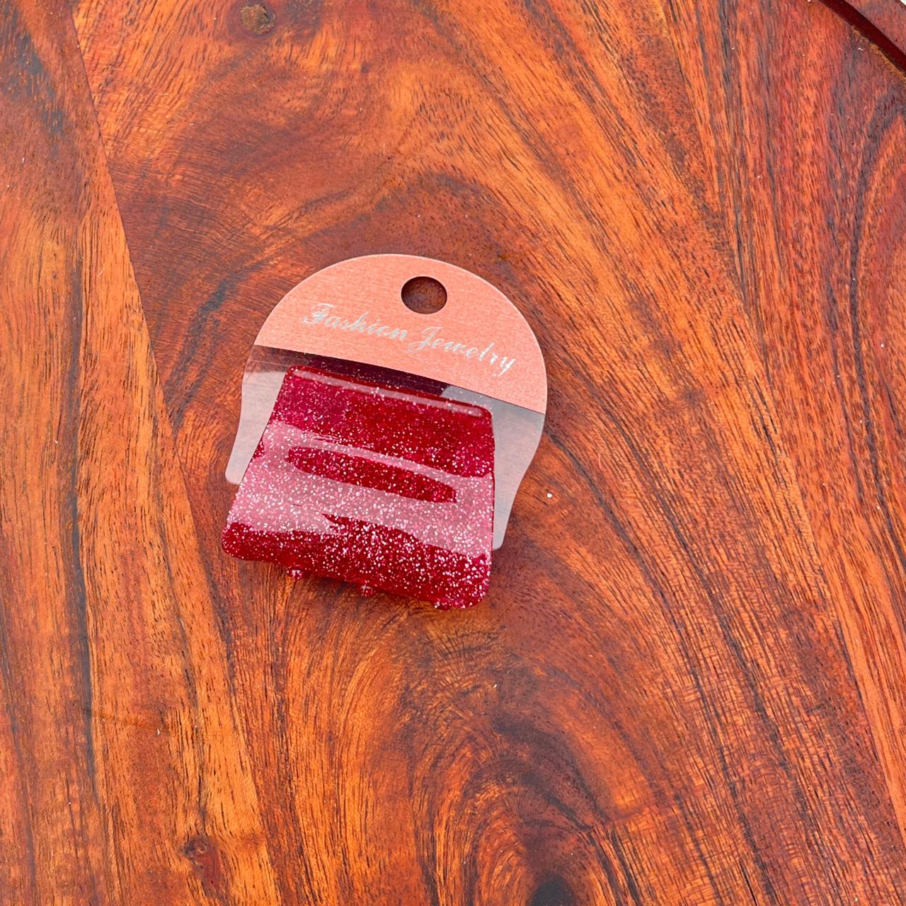 Square Pop Claw Clip - Medium 5cm