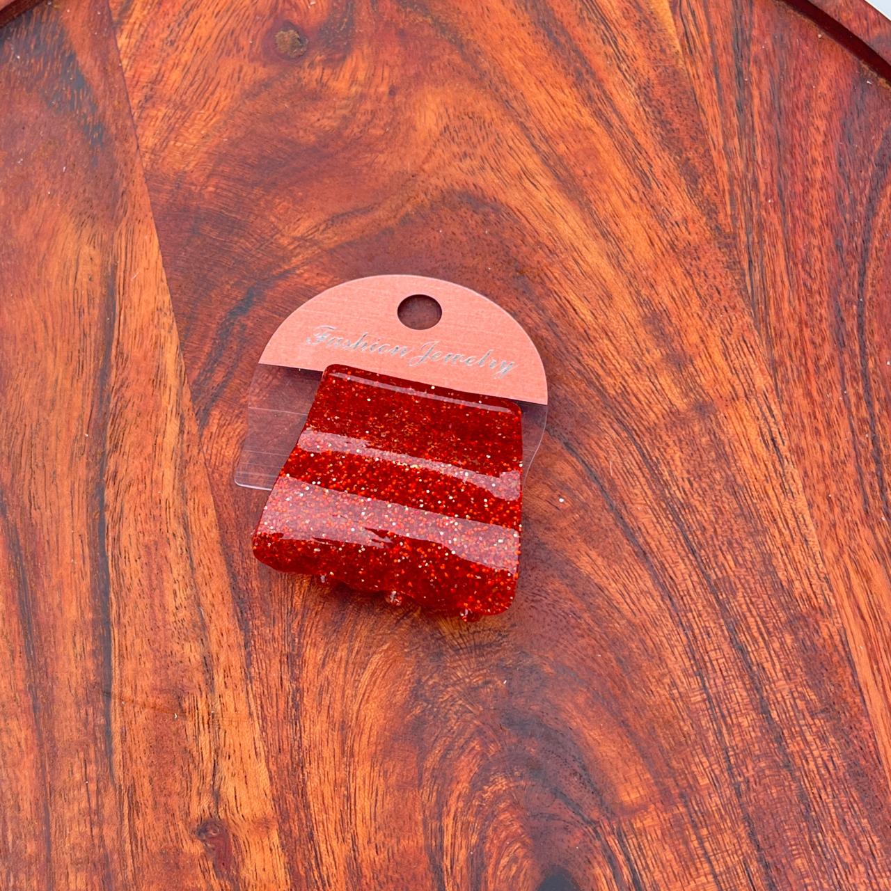 Square Pop Claw Clip - Medium 5cm