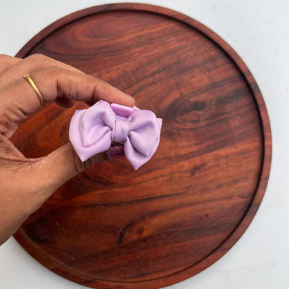 Elegant Bow Hair Claw Clip - small 5cm