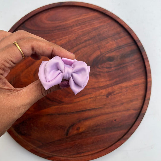 Elegant Bow Hair Claw Clip - small 5cm