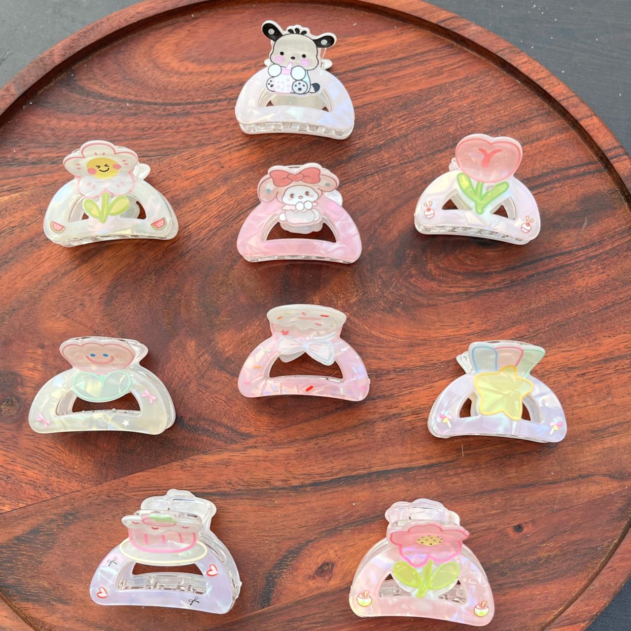 Kawaii Charm Hair Claw Clip - small 4.5cm