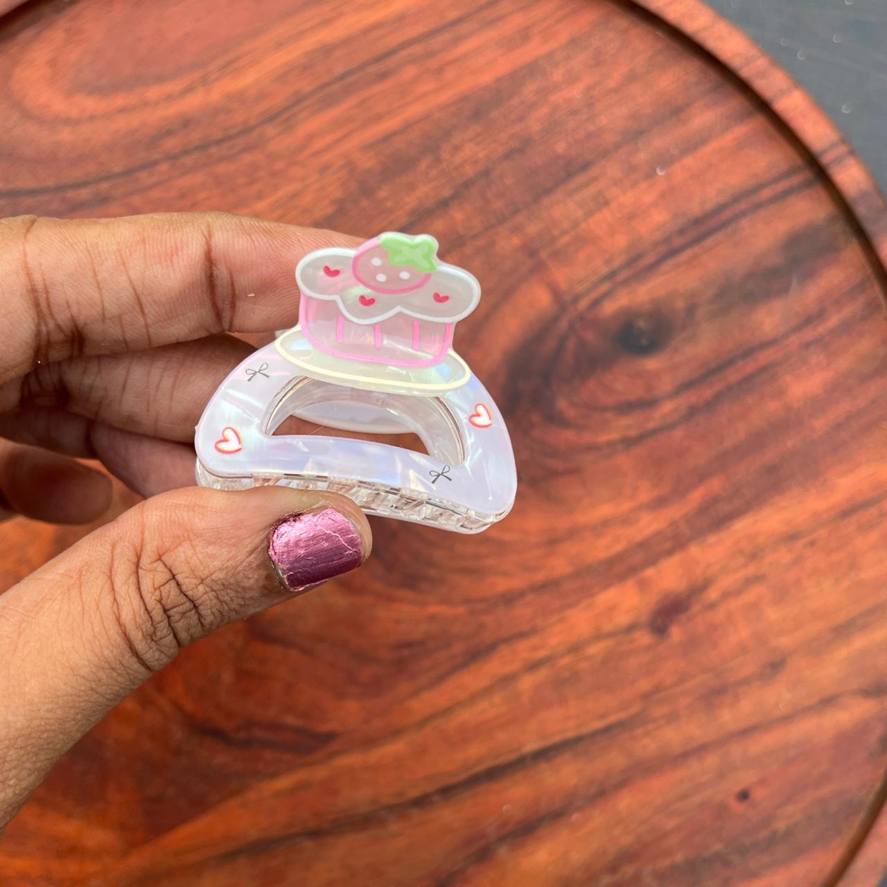 Kawaii Charm Hair Claw Clip - small 4.5cm