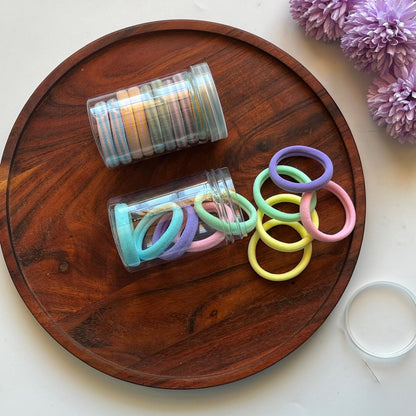 Soft Stretch Hair Ties - 1 Box