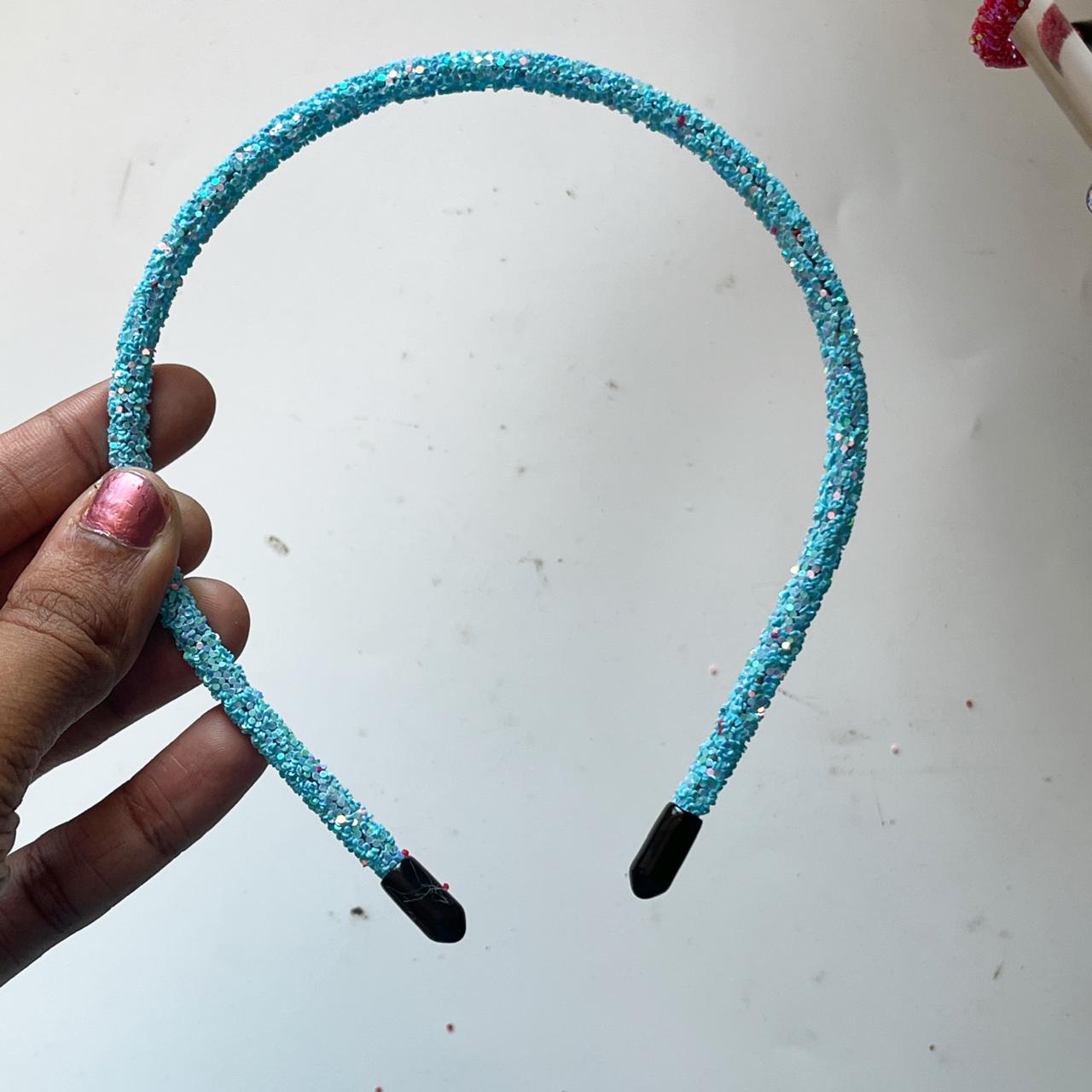 Sparkle Crystal Glitter Slim Headband – Candy Pop Collection