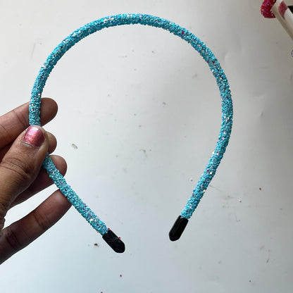 Sparkle Crystal Glitter Slim Headband – Candy Pop Collection