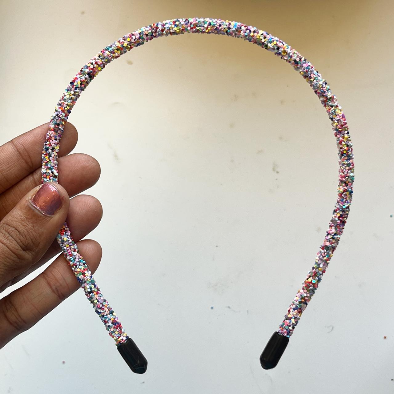 Sparkle Crystal Glitter Slim Headband – Candy Pop Collection