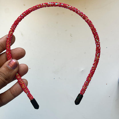 Sparkle Crystal Glitter Slim Headband – Candy Pop Collection