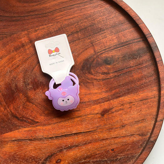 Cute Cartoon Character Elastic Hair Ties – Kawaii Collection