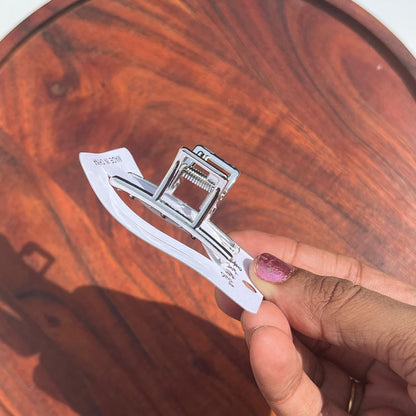 Minimalist Geometric Bar Metal Hair Claw Clip - Medium 5cm