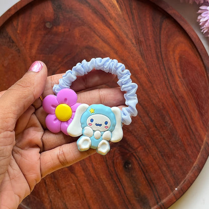 Cute Character Scrunchie Hair Tie-  Pack of 1