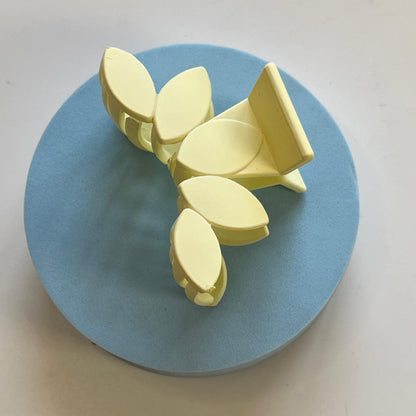 Pastel Butterfly Flower Hair Claw Clip- Medium 8cm