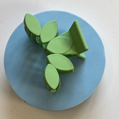 Pastel Butterfly Flower Hair Claw Clip- Medium 8cm