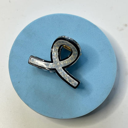 Boefini Checkered Hair Claw Clip - Medium 4.5cm