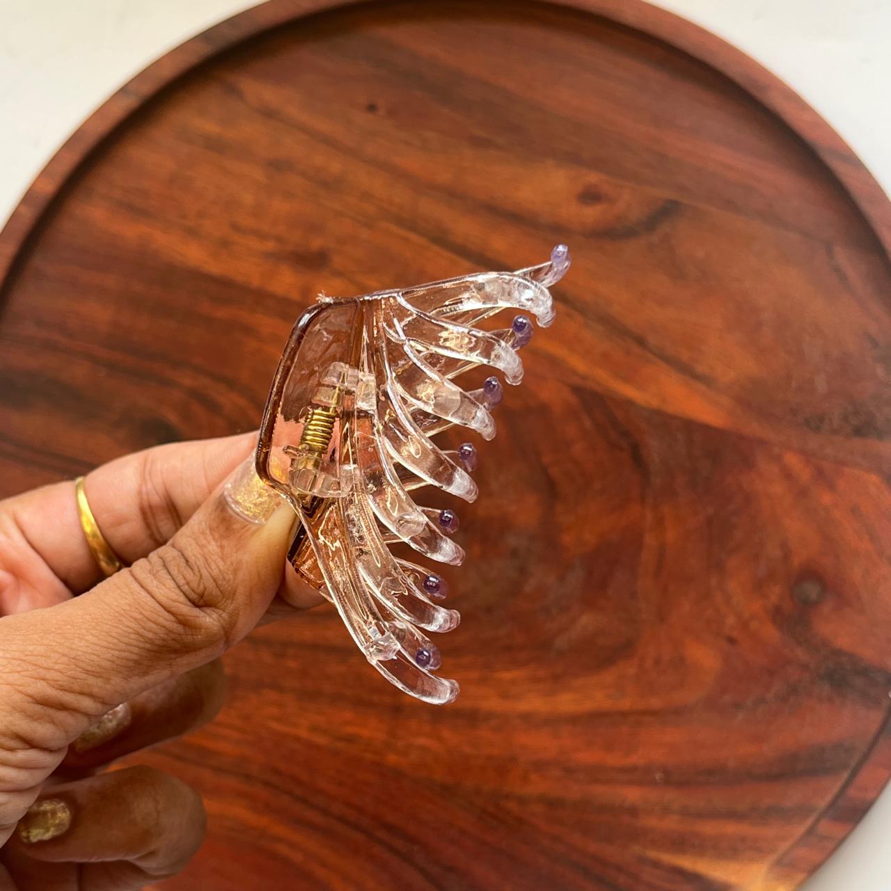 Double-Shade Waterfall Claw Clip - Medium 7cm