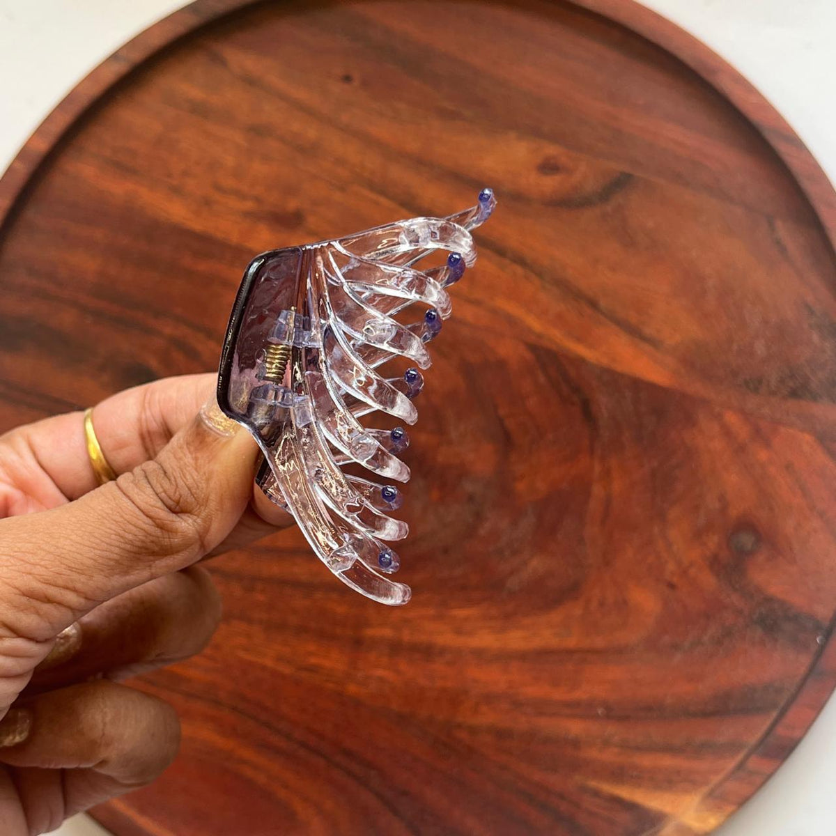 Double-Shade Waterfall Claw Clip - Medium 7cm
