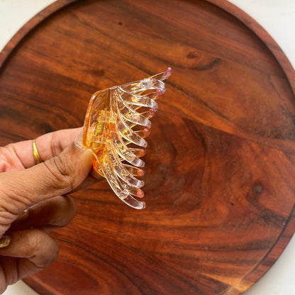 Double-Shade Waterfall Claw Clip - Medium 7cm