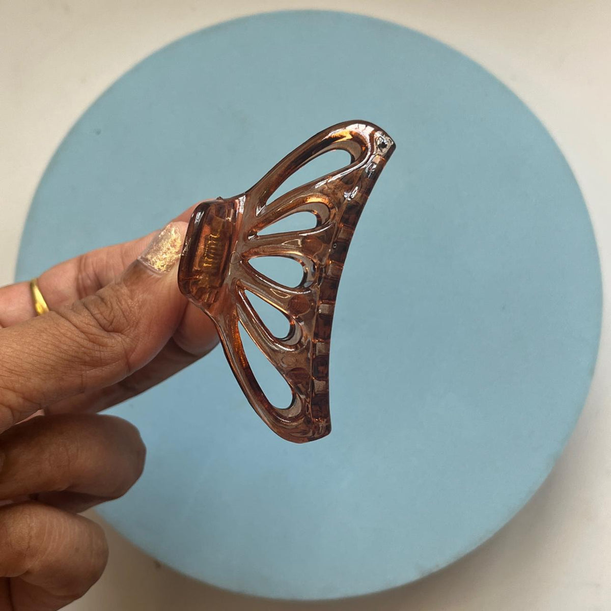 Petal Cut-Out Claw Clip- Medium 7cm