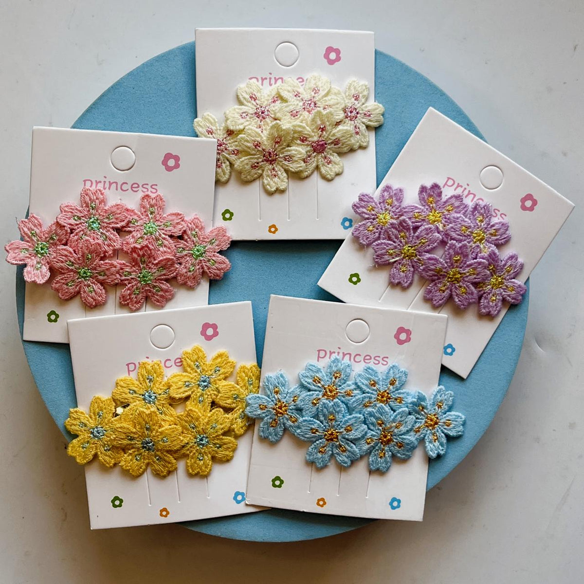 Meadow Bloom Floral Hair Pins – Pack of 1