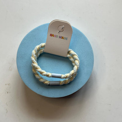 Pastel Braided Hair Bands - Set of 2