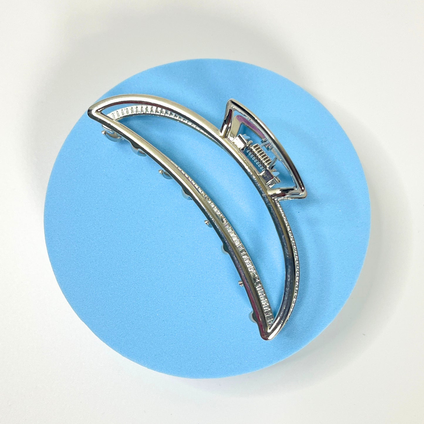 Metal Hair Claw - Silver