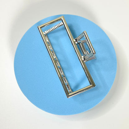 Metal Hair Claw - Silver
