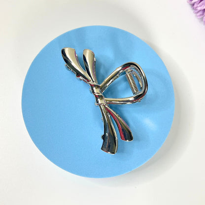 Metal Hair Claw - Silver